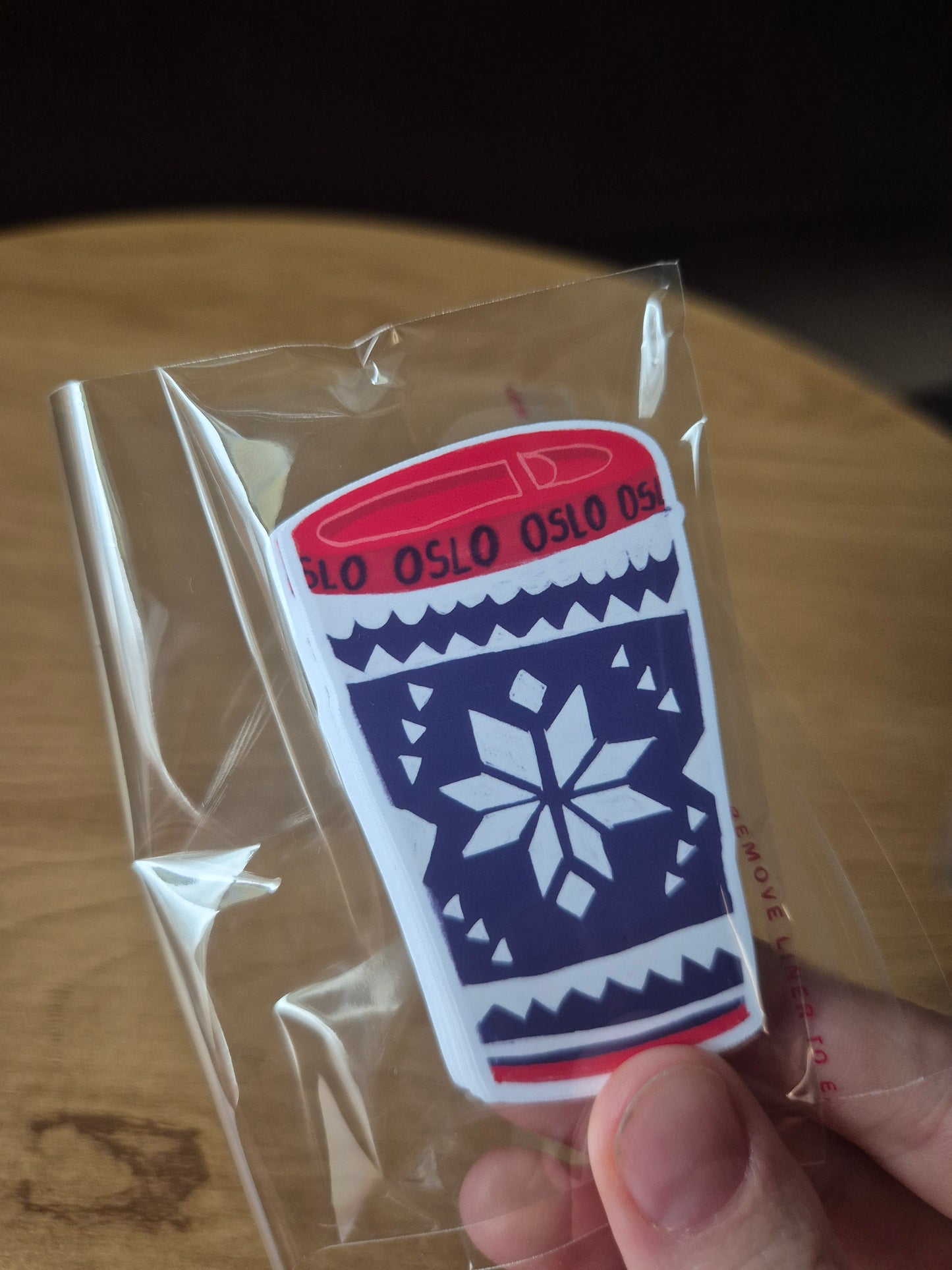 Oslo Termokopp-klistremerke