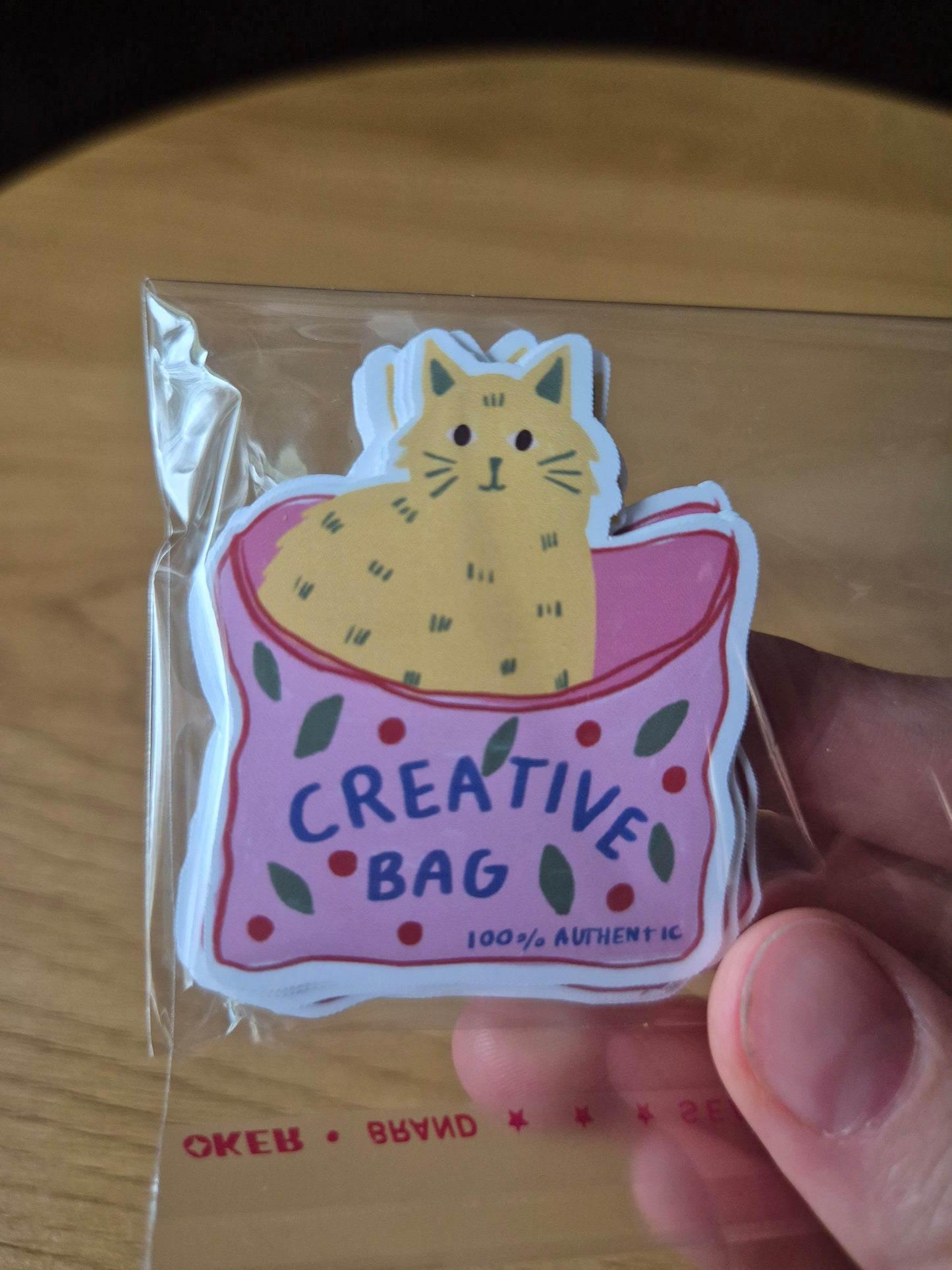 Creative Bag Sticker