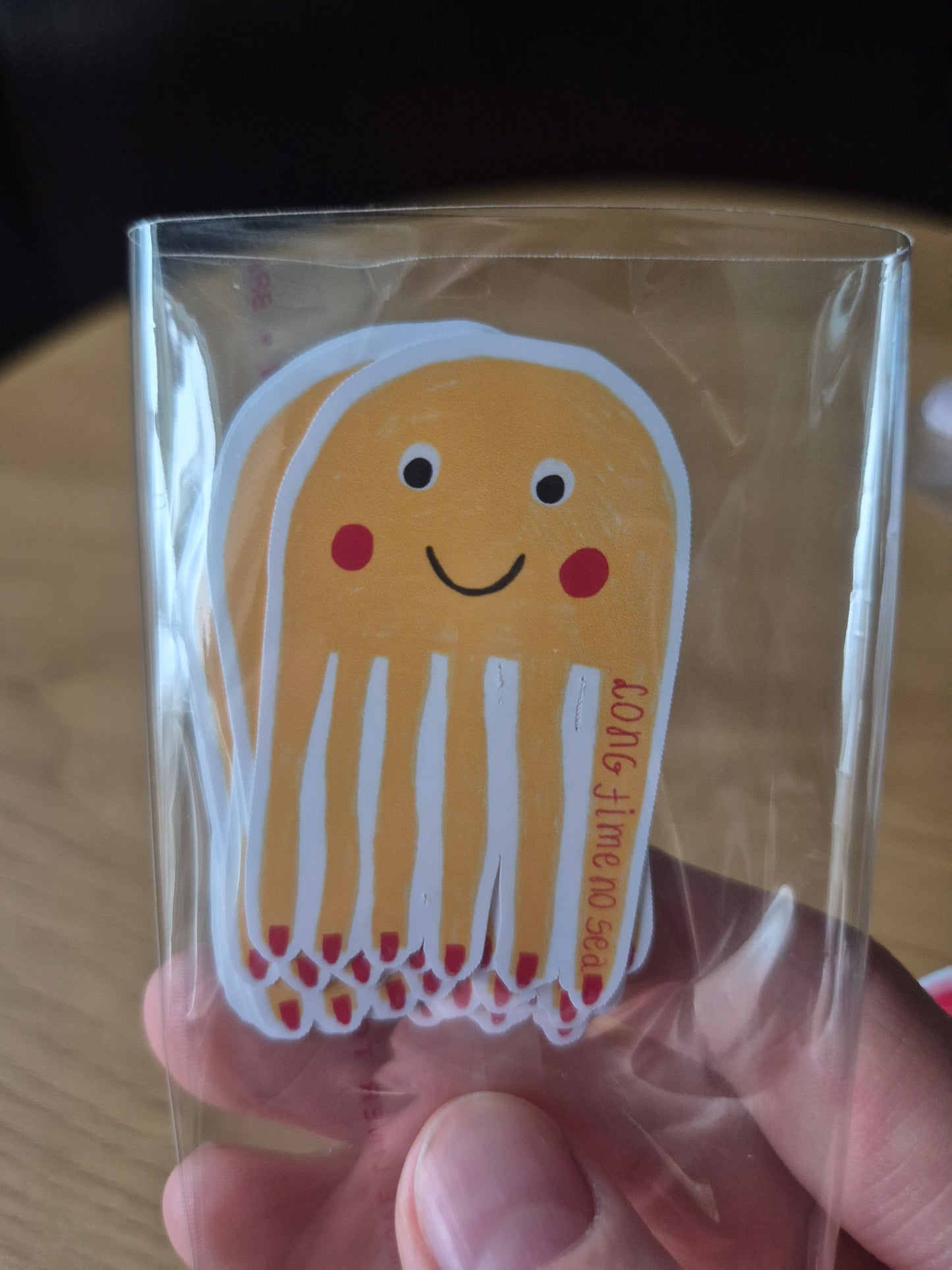 Yellow Jellyfish sticker