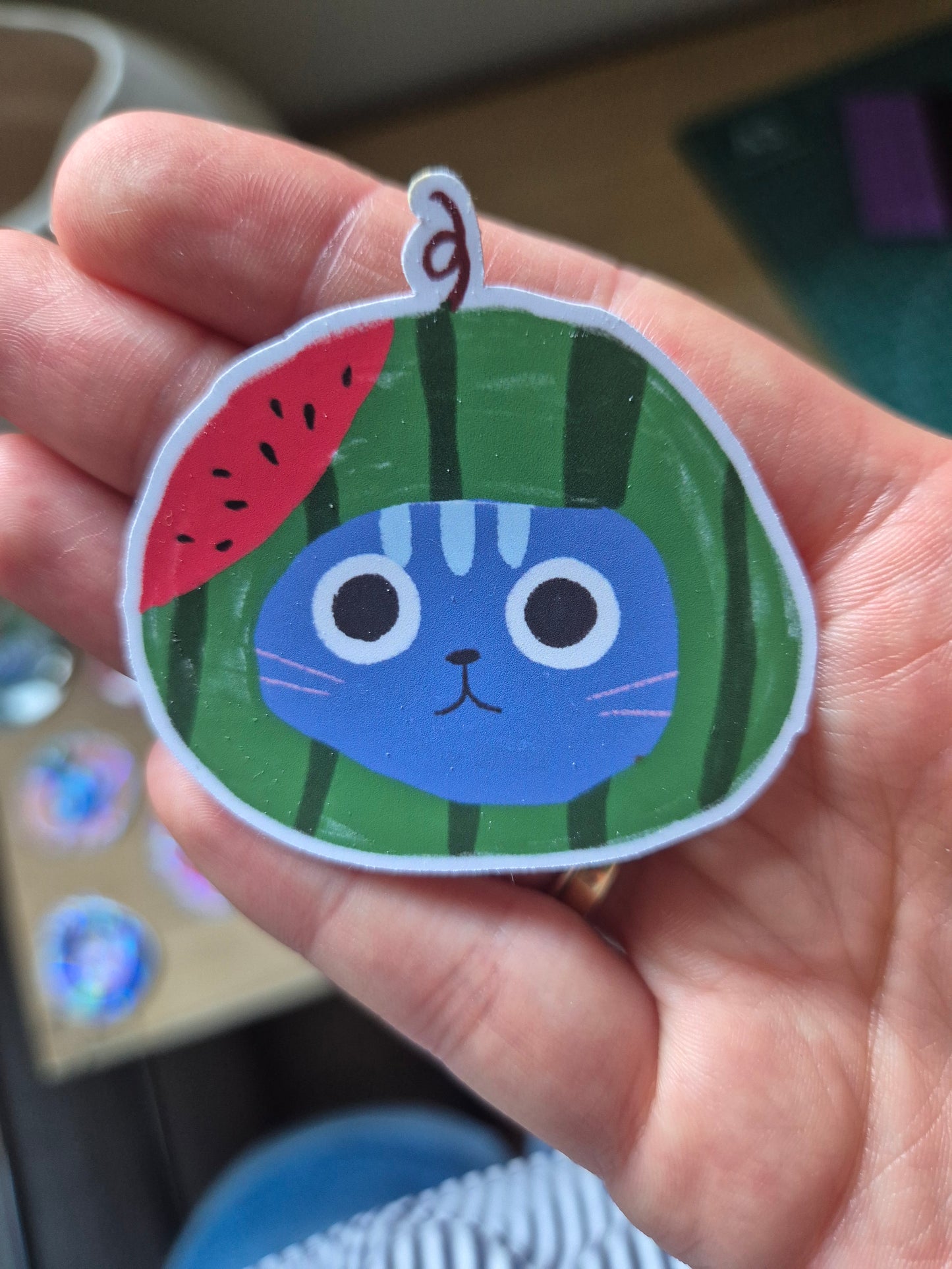 Watermelon Cat