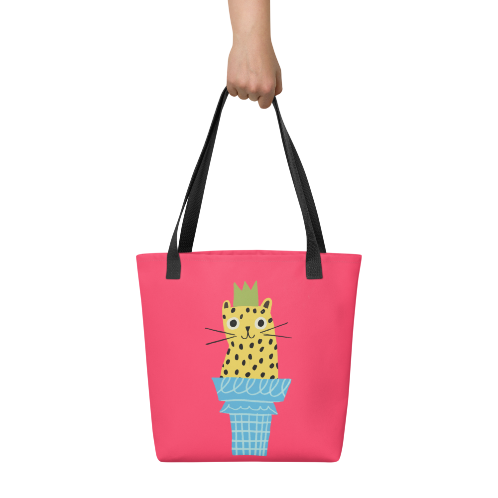 Ice Cream Cat Tote bag
