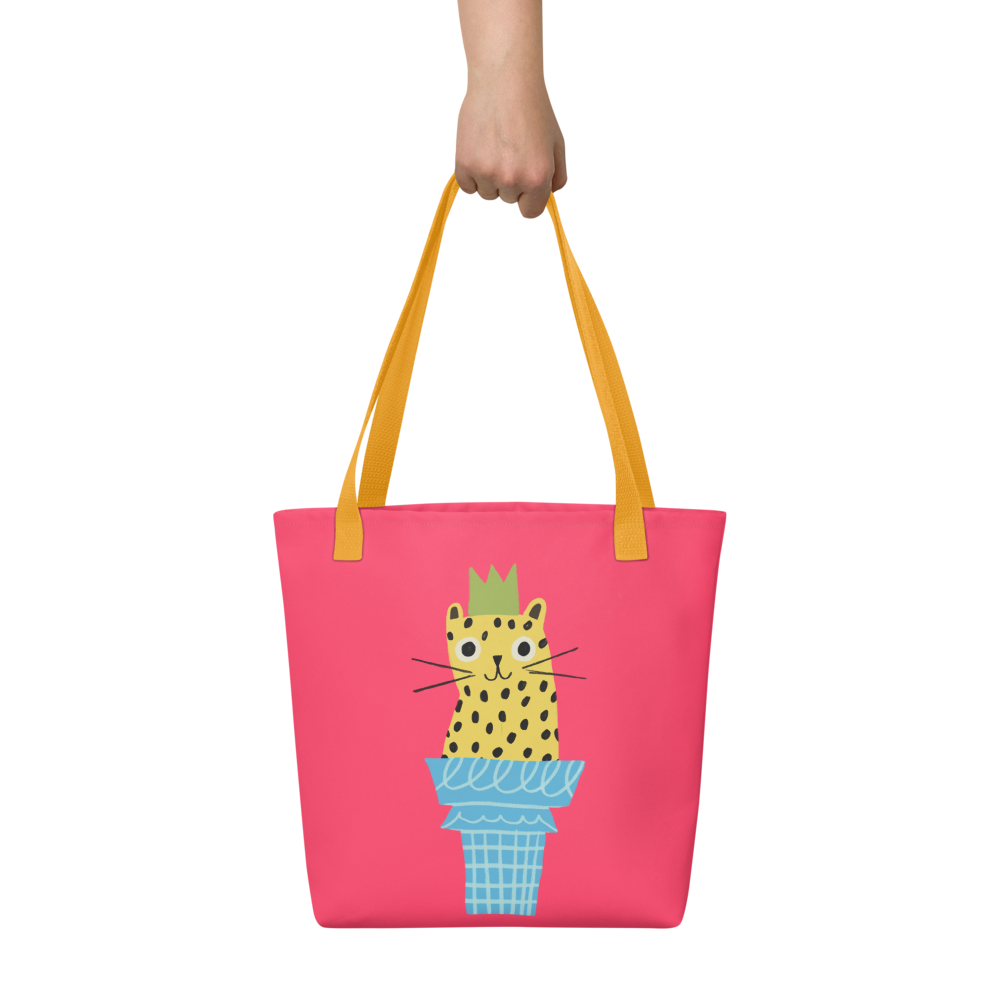 Ice Cream Cat Tote bag