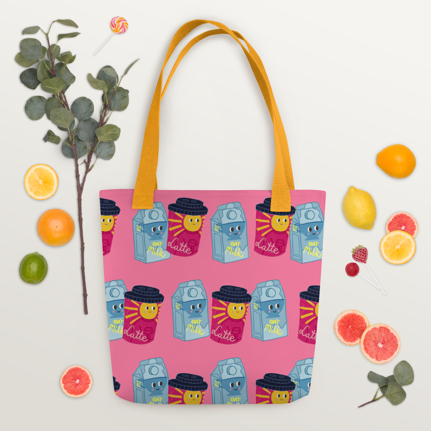 Oat Milk & Latte Tote bag