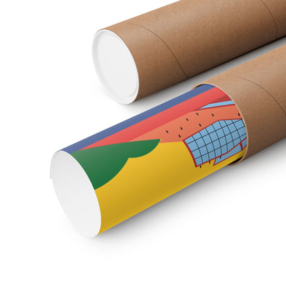 Vertical Poster Oslo Capital of Norway