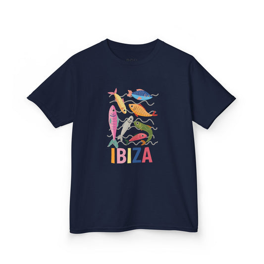 IBIZA- Comfortable Kids T-Shirt for Playtime, School Days, Birthday Gifts, Family Events, DIY Projects