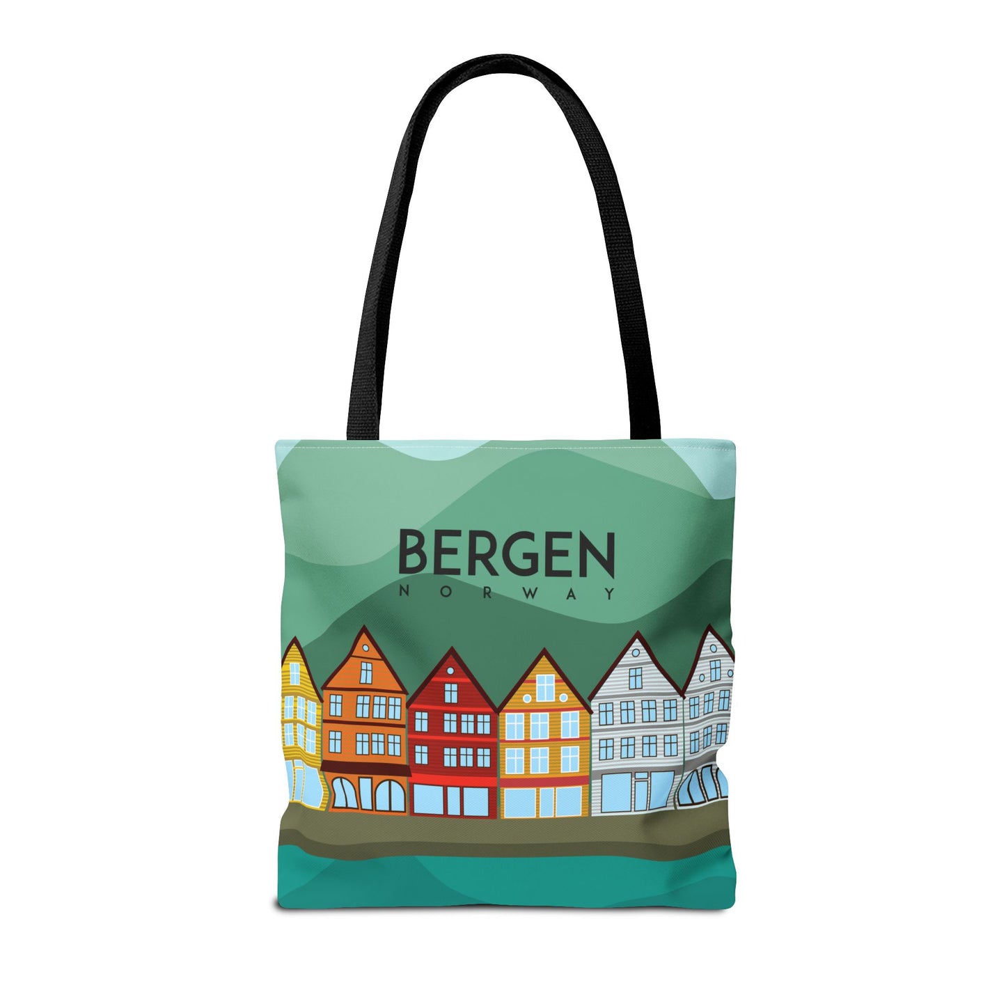Tote Bag - Bergen Bag Even if it Rain You Can Look Cool