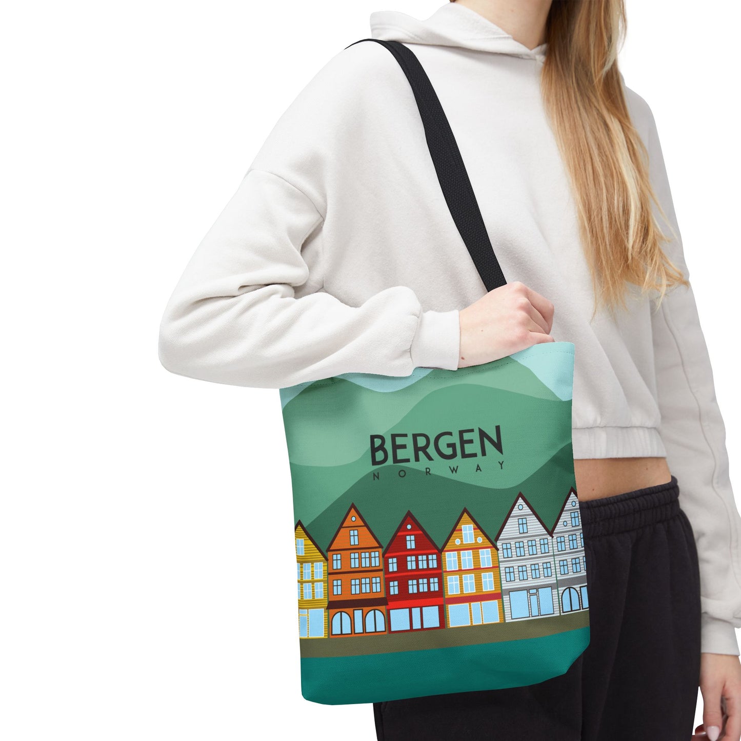 Tote Bag - Bergen Bag Even if it Rain You Can Look Cool