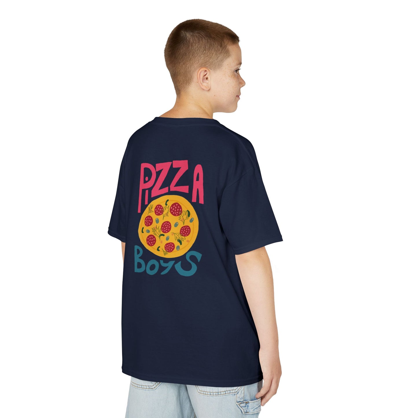 Pizza Boys - Comfortable Kids T-Shirt for Playtime, School Days, Birthday Gifts, Family Events, DIY Projects