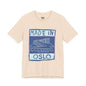 Oslo-Inspired Unisex Jersey Tee, Casual Tee, Travel Souvenir Shirt, Gift for Locals, Stylish Apparel for Everyday Wear