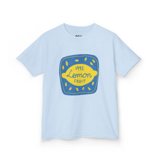 Lemon Fruit- Comfortable Kids T-Shirt for Playtime, School Days, Birthday Gifts, Family Events, DIY Projects