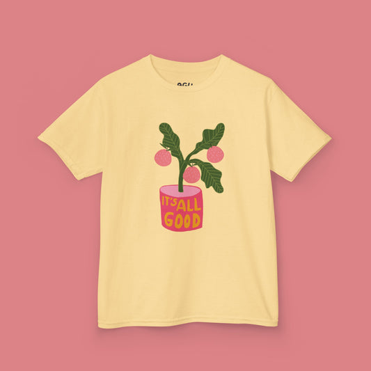 It's All Good - Comfortable Kids T-Shirt for Playtime, School Days, Birthday Gifts, Family Events, DIY Projects