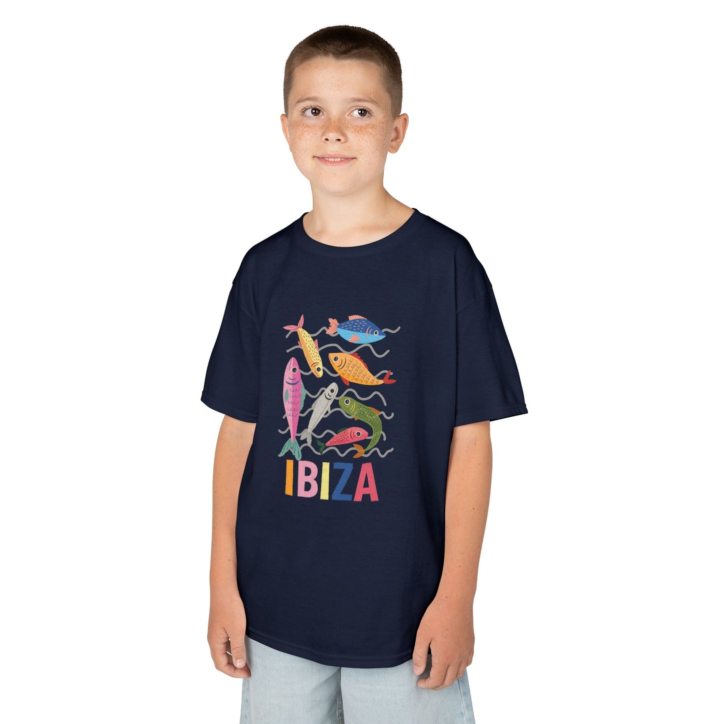 IBIZA- Comfortable Kids T-Shirt for Playtime, School Days, Birthday Gifts, Family Events, DIY Projects