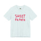 Sweet Papaya-Inspired Unisex Jersey Tee, Casual Tee, Travel Souvenir Shirt, Gift for Locals, Stylish Apparel for Everyday Wear