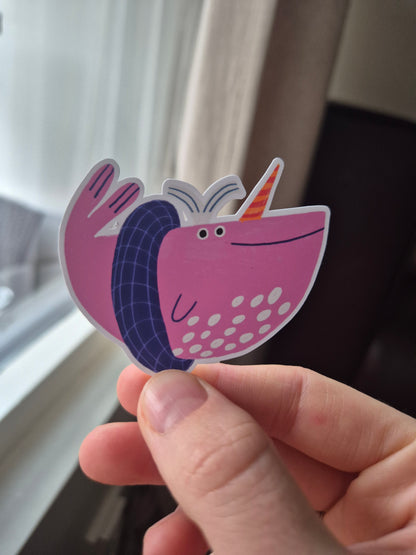 Whale Sticker