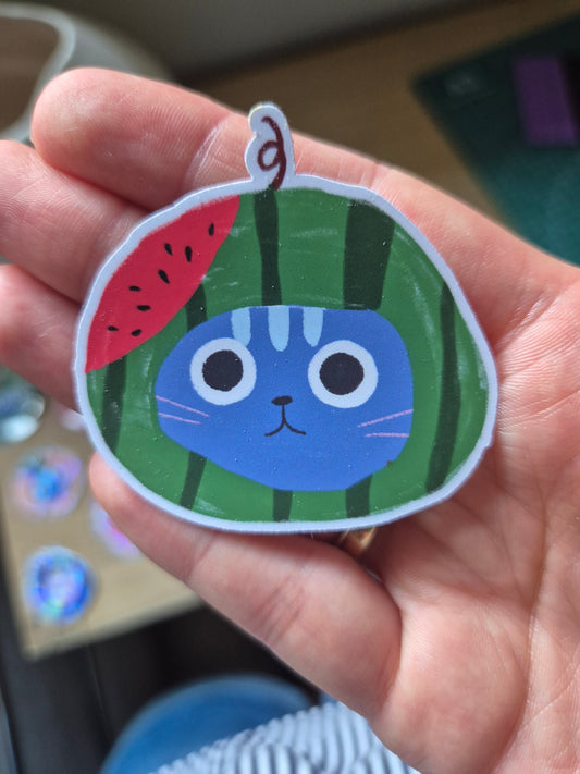 Watermelon Cat