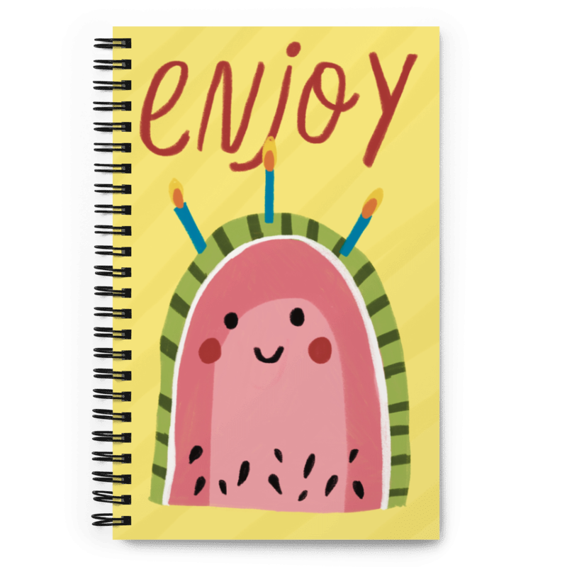Enjoy Cake notebook