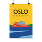 Vertical Poster Oslo Capital of Norway