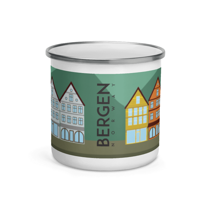Bergen Enamel Mug