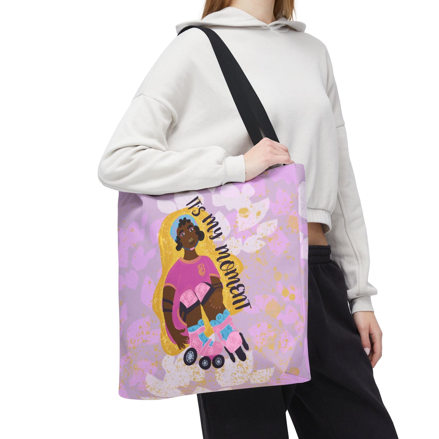 It's My moment Tote Bag, Fun Reusable Tote, Summer Beach Bag, Cute Grocery Bag, Eco-Friendly Shopping Tote