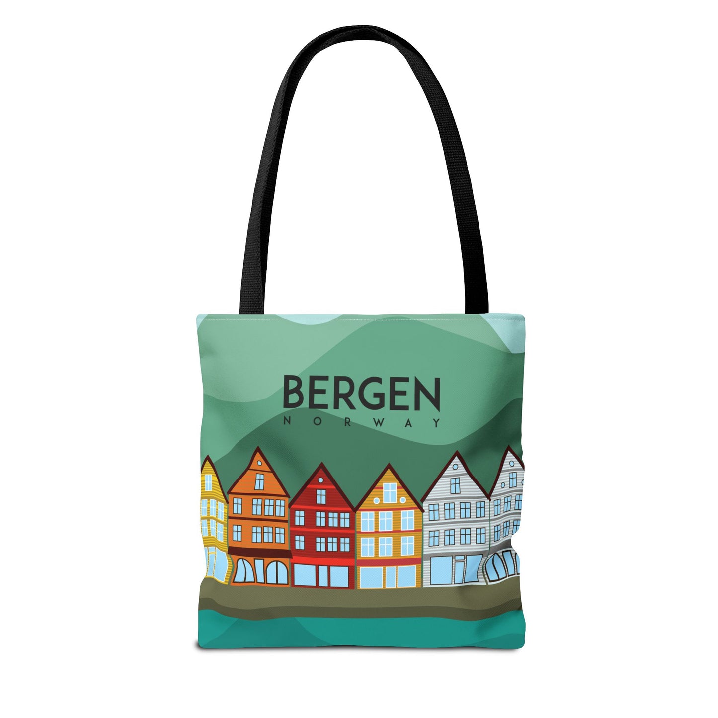 Tote Bag - Bergen Bag Even if it Rain You Can Look Cool