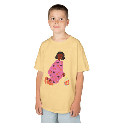 Halloween-jente - Komfortabel barne-T-skjorte for lek, skoledager, bursdagsgaver, familiebegivenheter, DIY-prosjekter 