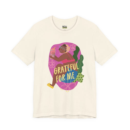 Grateful for Me-Inspired Unisex Jersey Tee, Casual Tee, Travel Souvenir Shirt, Gift for Locals, Stylish Apparel for Everyday Wear