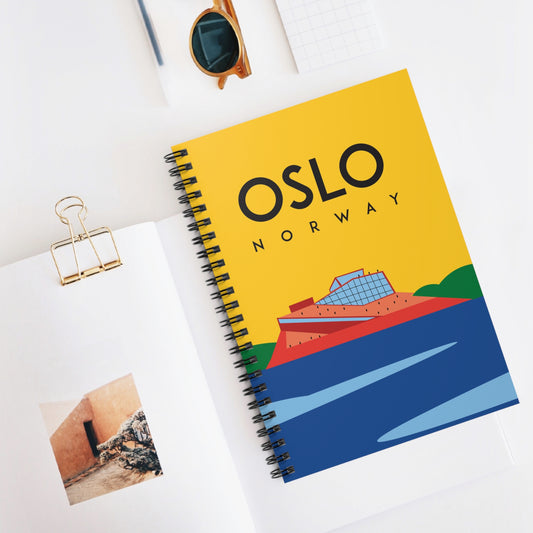 Ruled Line Spiral Notebook - Oslo Notebook Buy It to Make Notes