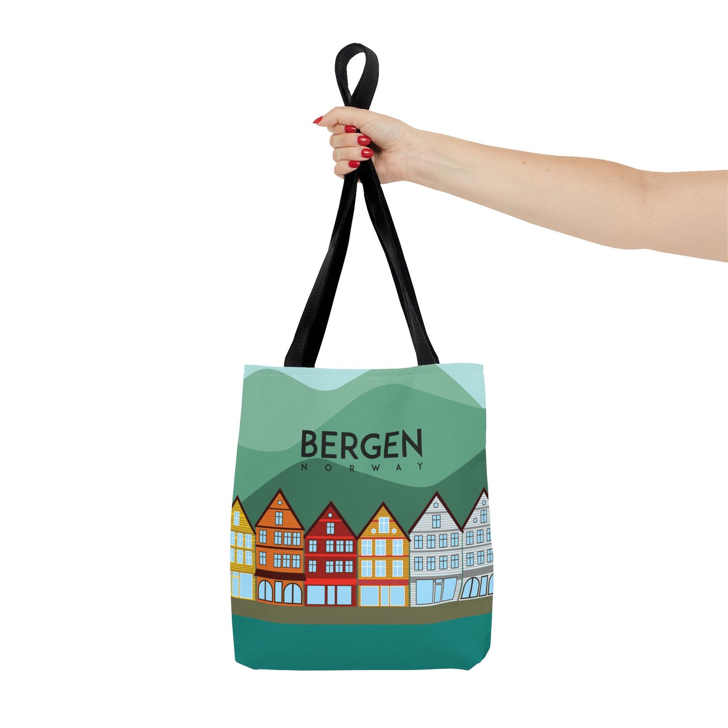 Tote Bag - Bergen Bag Even if it Rain You Can Look Cool