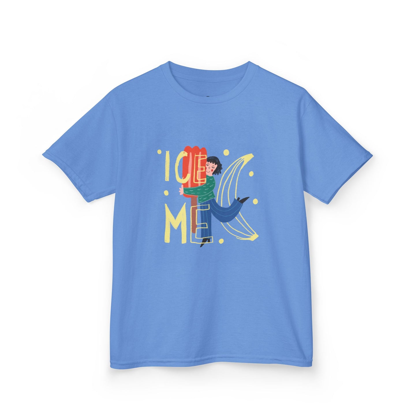 Ice ME Kids - Comfortable Kids T-Shirt for Playtime, School Days, Birthday Gifts, Family Events, DIY Projects