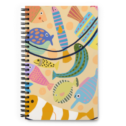 A bucket of fish notebook