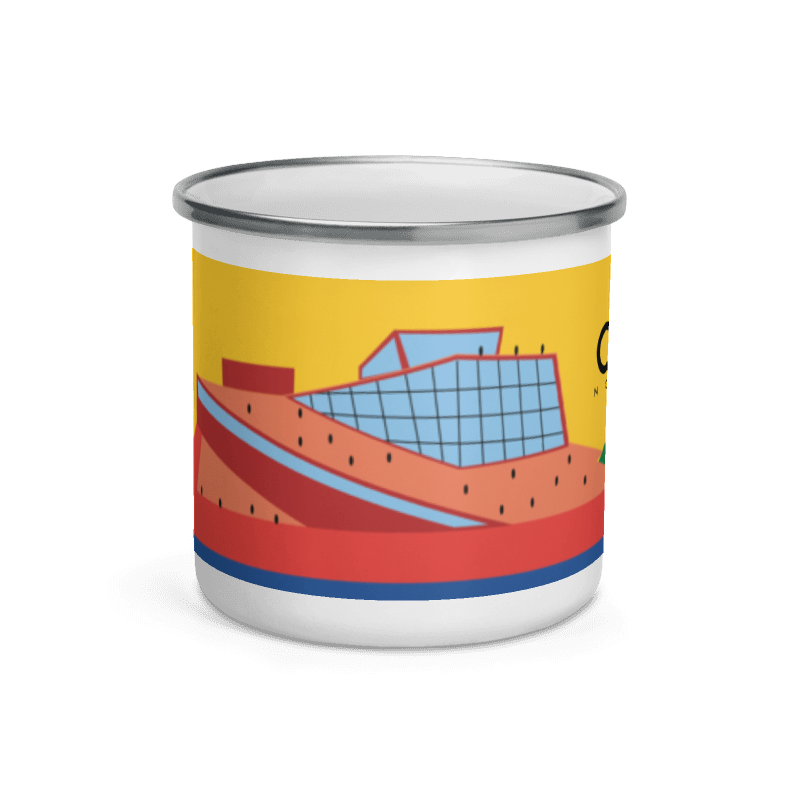 Oslo Norway Enamel Mug