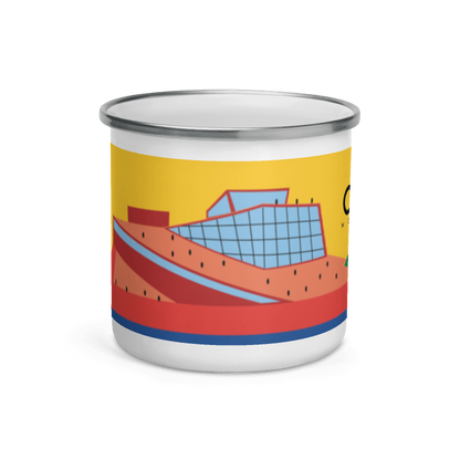 Oslo Norway Enamel Mug