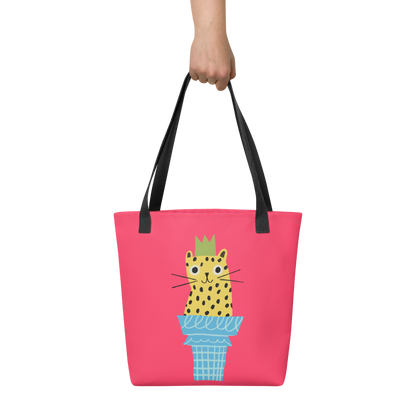 Ice Cream Cat Tote bag
