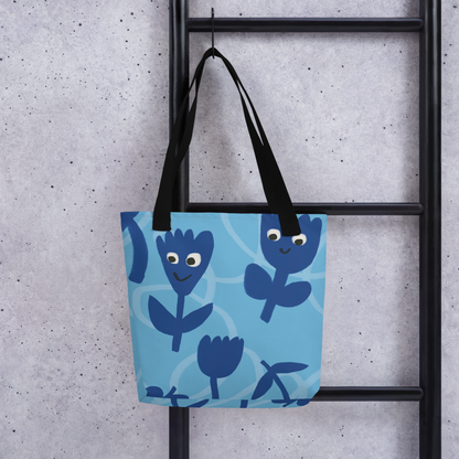 Blue Flowers Tote bag