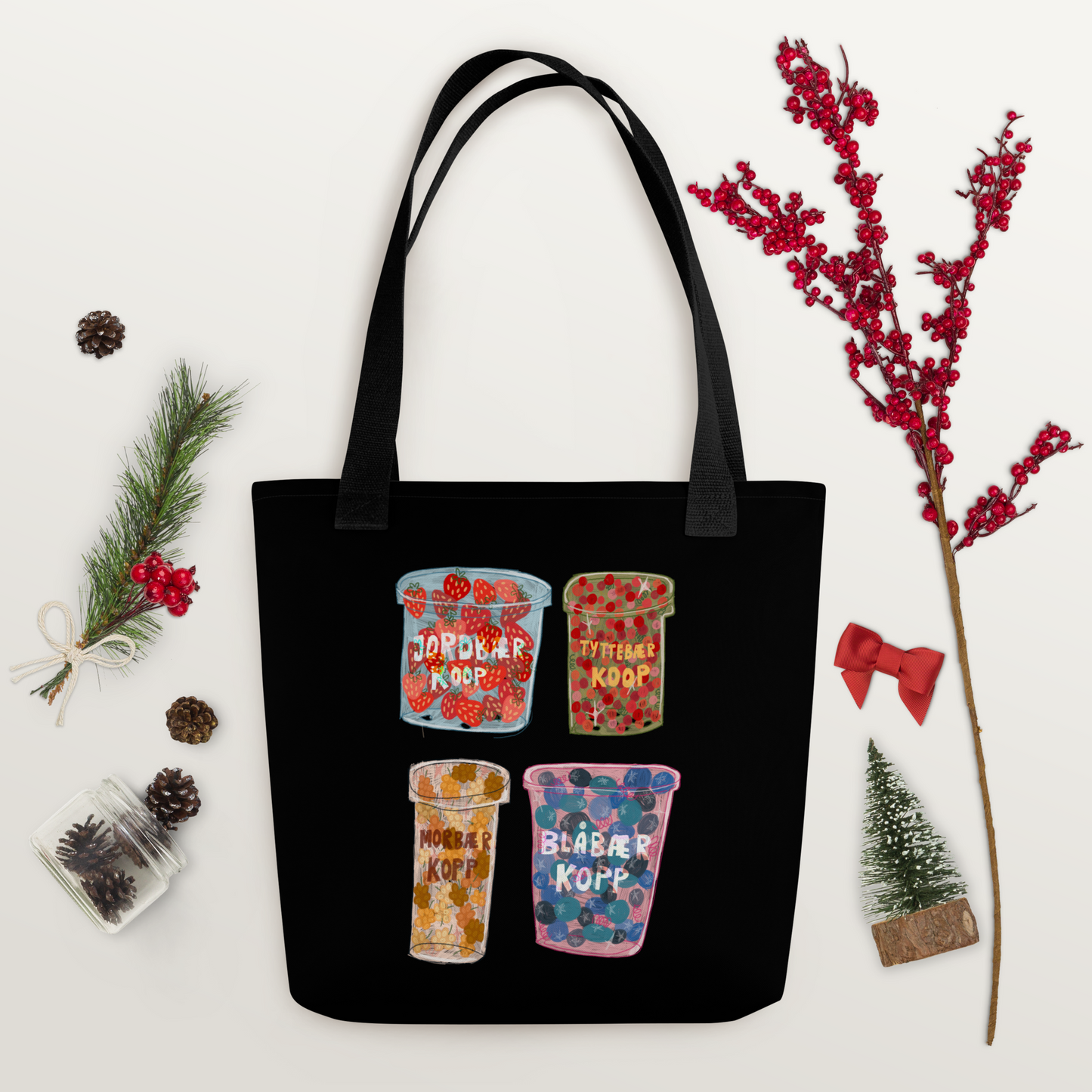 Berries Tote bag