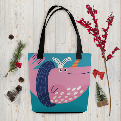 Whale Tote bag