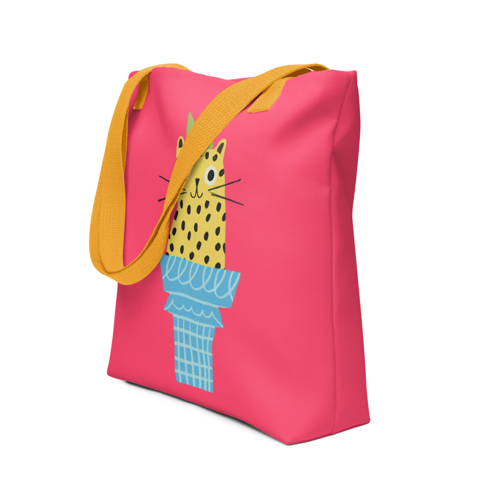 Ice Cream Cat Tote bag