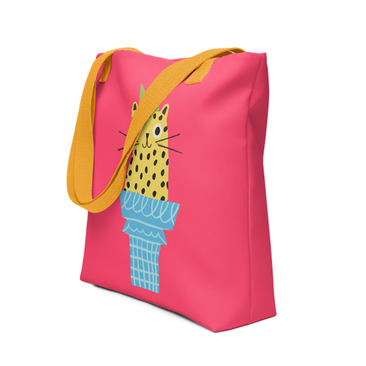 Ice Cream Cat Tote bag