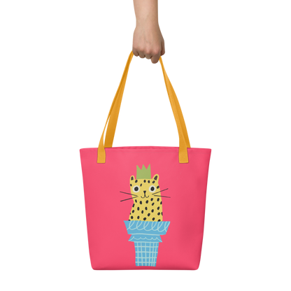 Ice Cream Cat Tote bag