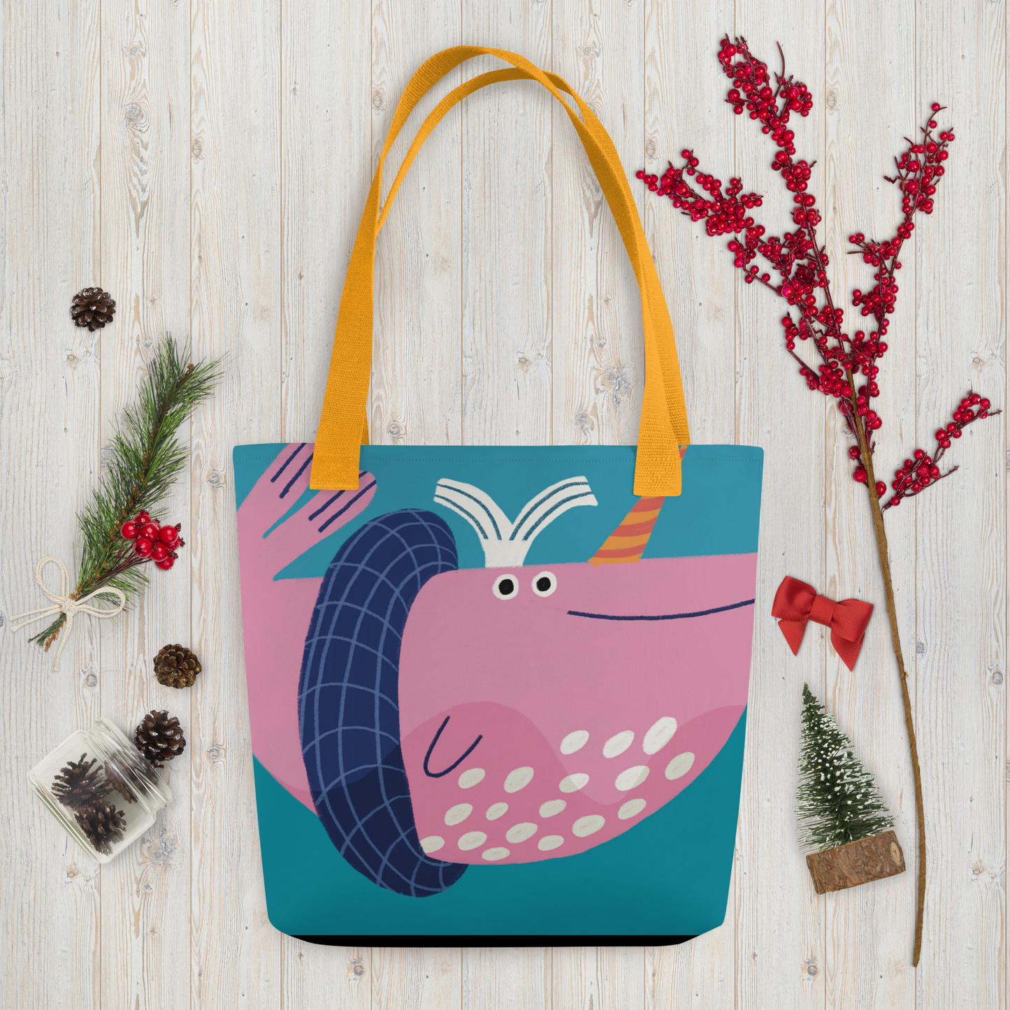 Whale Tote bag