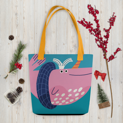Whale Tote bag