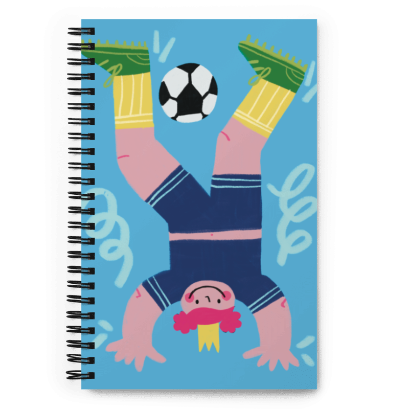 Football Girl notebook