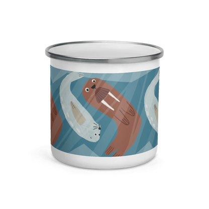 Seal & Walrus Enamel Mug
