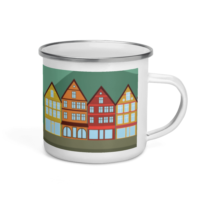 Bergen Enamel Mug