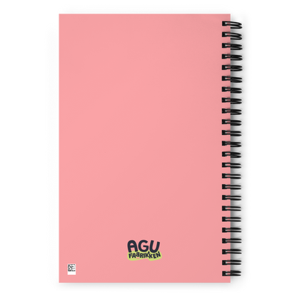 Papaya Spiral notebook