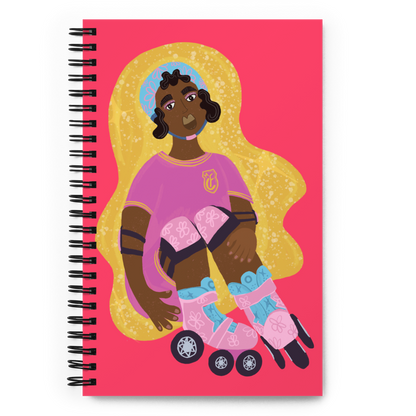 Rollers Girl notebook