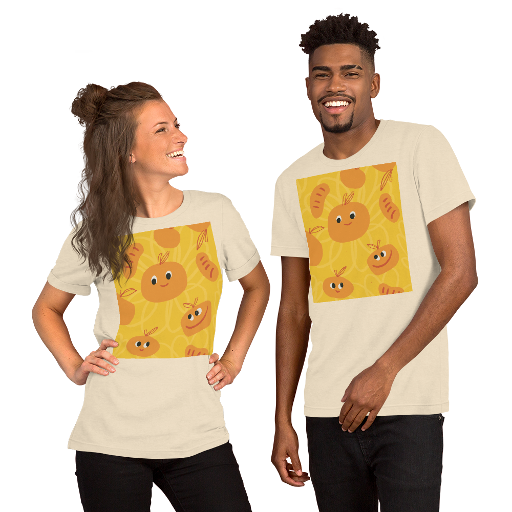 Orange Unisex t-shirt