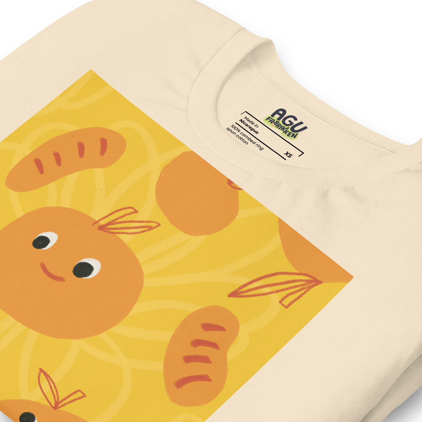 Orange Unisex t-shirt